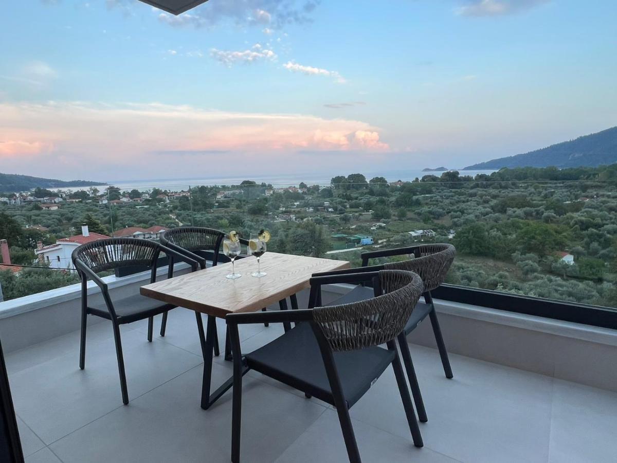 Toska Tower Aparthotel Chrysi Ammoudia Exterior photo