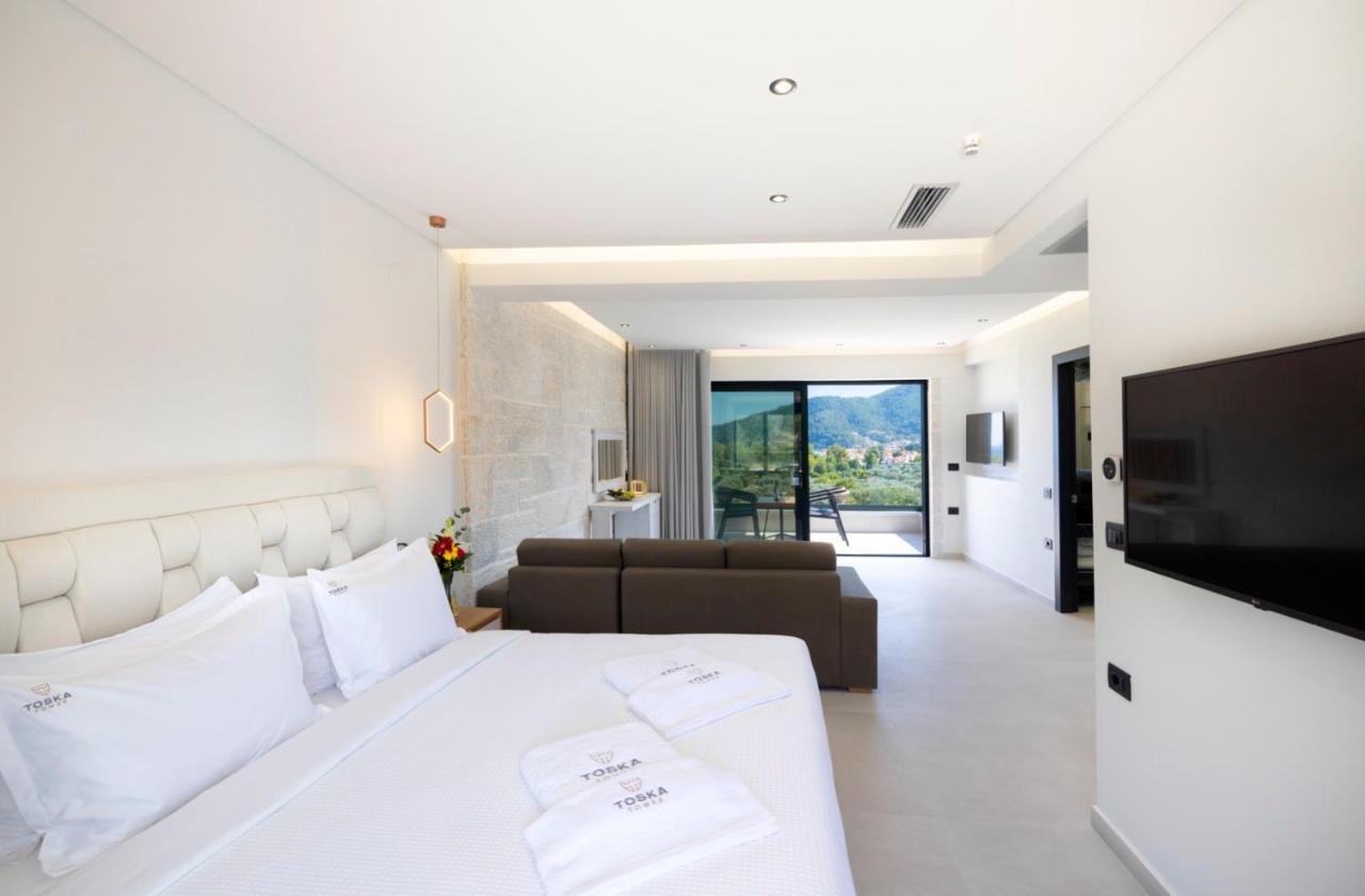 Toska Tower Aparthotel Chrysi Ammoudia Exterior photo