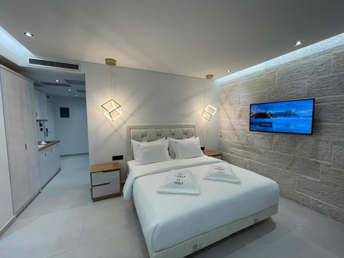 Toska Tower Aparthotel Chrysi Ammoudia Exterior photo