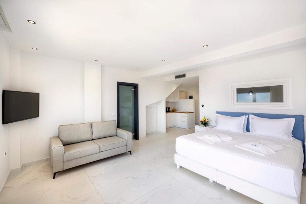 Toska Tower Aparthotel Chrysi Ammoudia Exterior photo