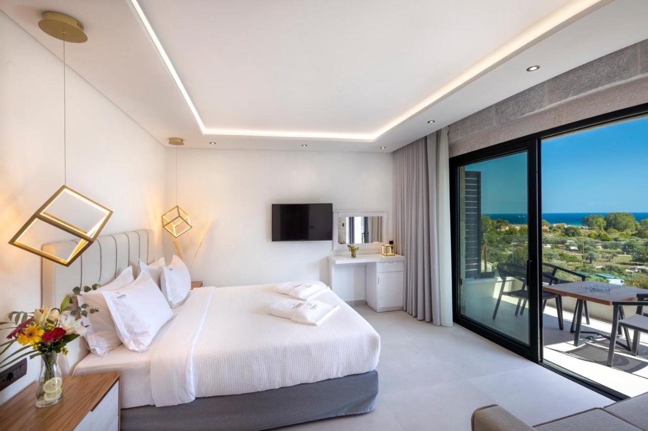Toska Tower Aparthotel Chrysi Ammoudia Exterior photo