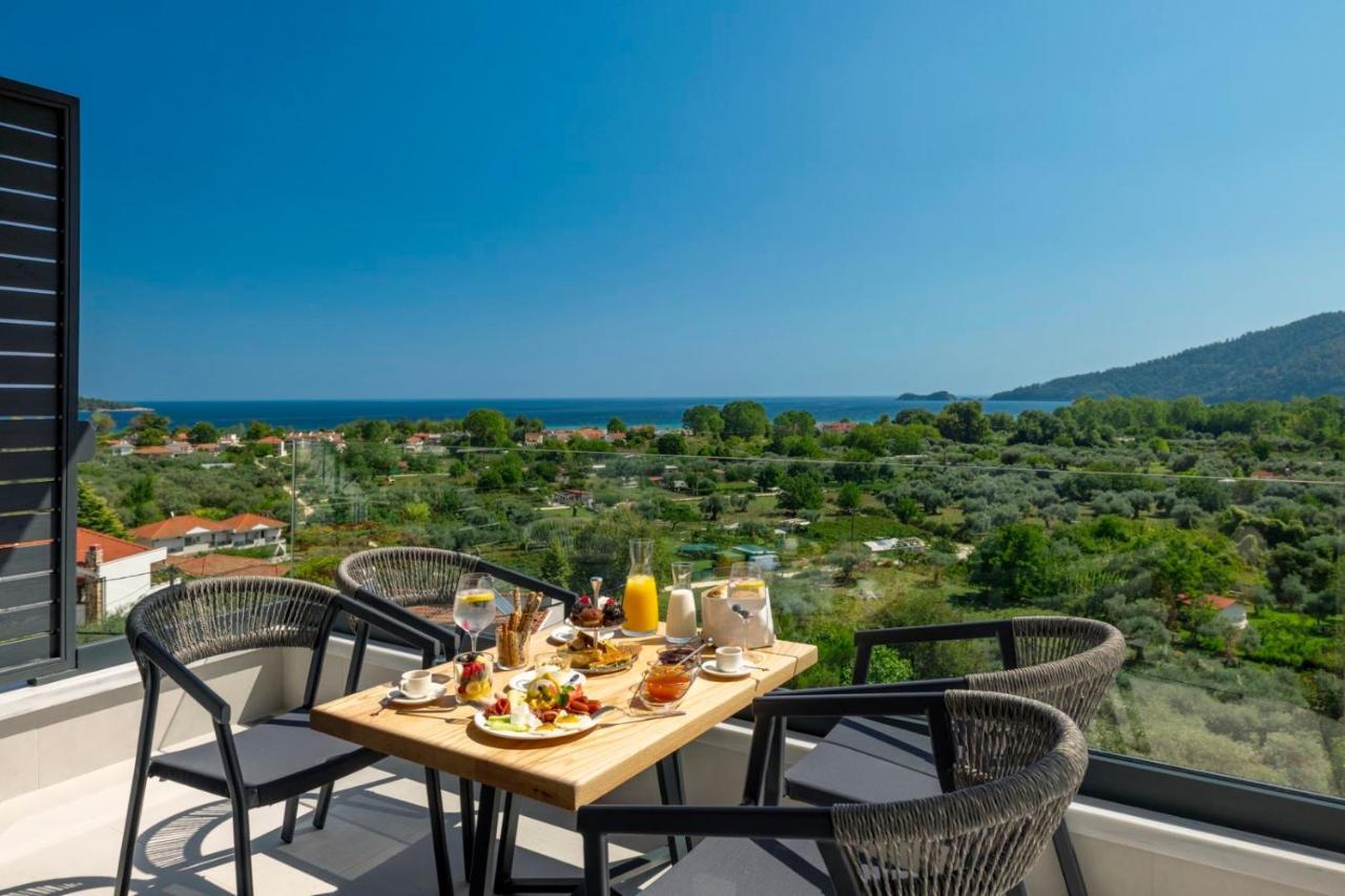 Toska Tower Aparthotel Chrysi Ammoudia Exterior photo