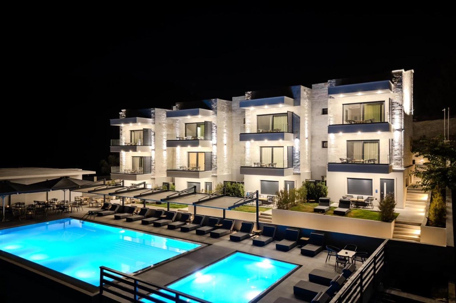 Toska Tower Aparthotel Chrysi Ammoudia Exterior photo